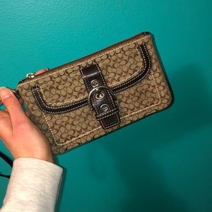 Coach wristlet